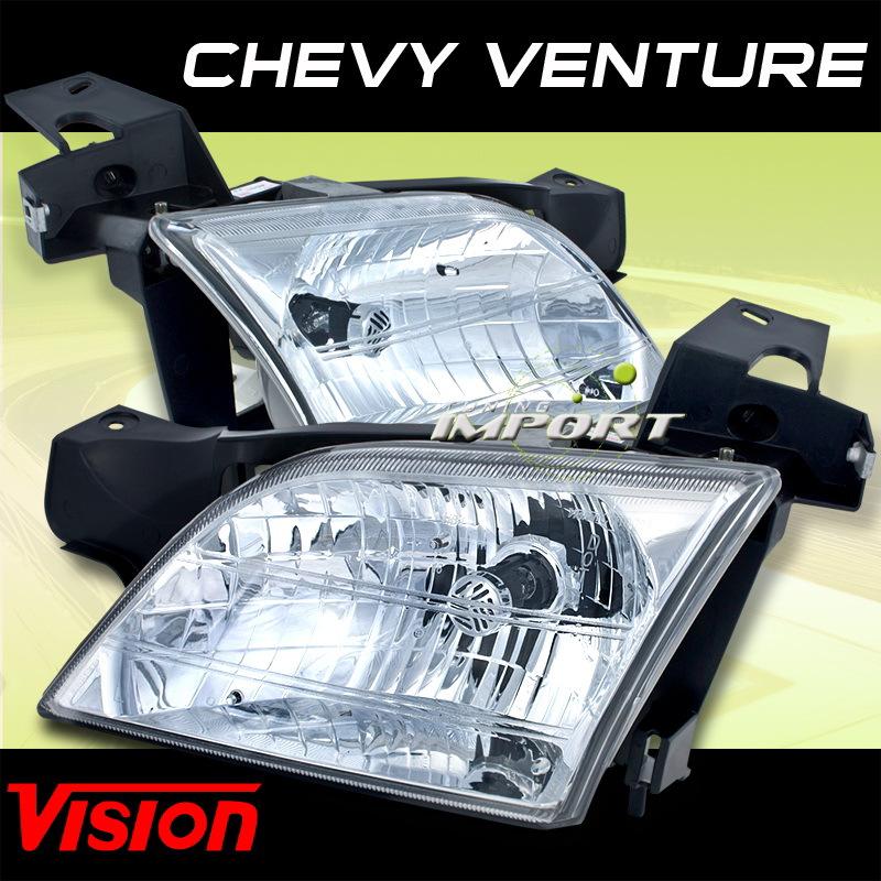 1997-2004 oldsmobile silhouette vision pair head light lamp headlights l+r set