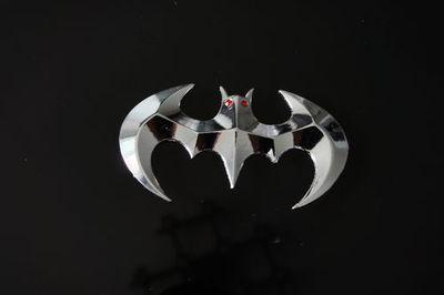 3d metal batman the dark knight conversion badge emblem moto car sticker