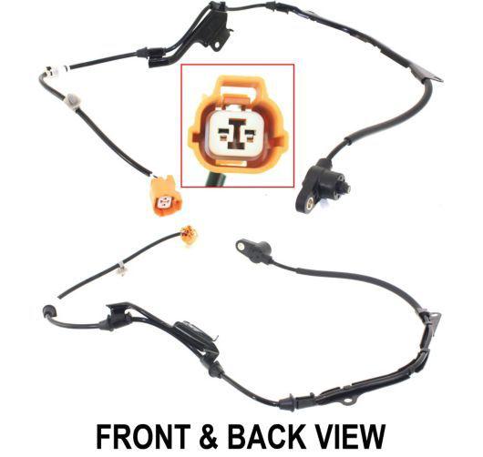 Honda acura accord cl tl abs sensor & harness front lh left driver side