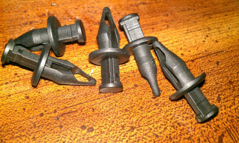 10pcs rivet fastener bumper mudguard fascia flap push clips gm 10157900 11517803