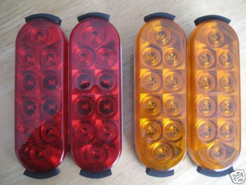  master tow dolly all 4 led lamps *oem* free shipping