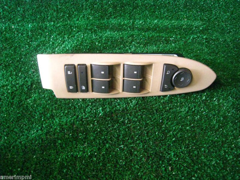 2008 cadillac cts driver master power window lock switch