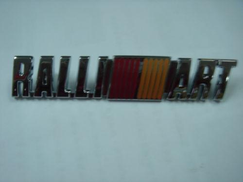 Car ralliart front grill badge  emblem