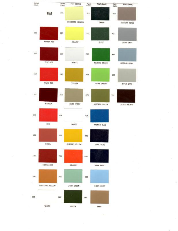 Martin Senour Color Chart