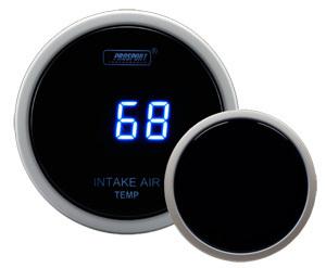 Intake air temperature gauge prosport 52mm (2 1/16") blue digital instant read