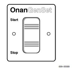 Cummins onan 300-4936 switch panel without diagnostics