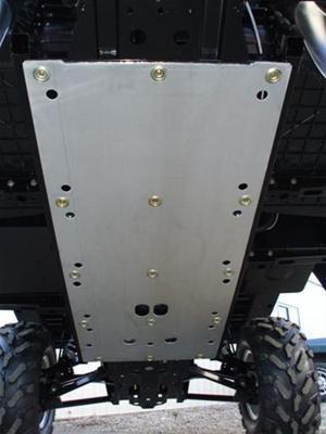 Extreme metal products belly skid plate full chassis aluminum polaris utv each