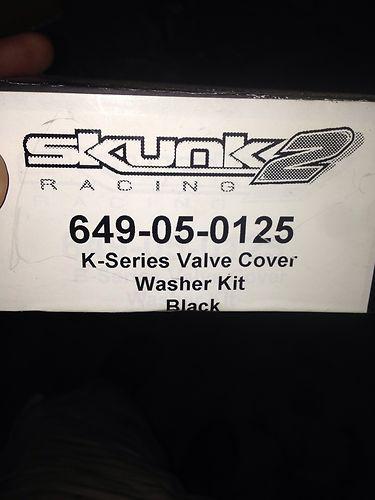 K20a k24a skunk2 low profile valve cover kit black