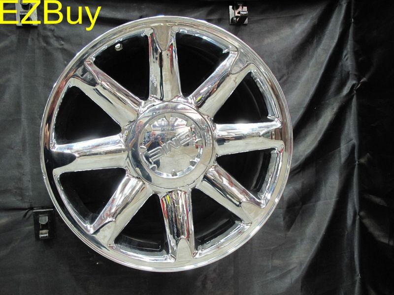 20" gmc yukon denali 2007-13 chrome factory replacment brand new wheel rim 5304