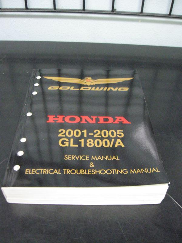 Genuine oem honda service shop manual 2001-2005 goldwing gl1800