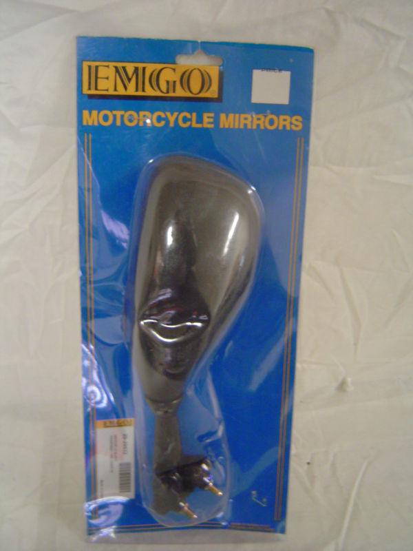Emgo oem replacement mirror black left 2003-'04 kawasaki ninja zx-6r 20-29632