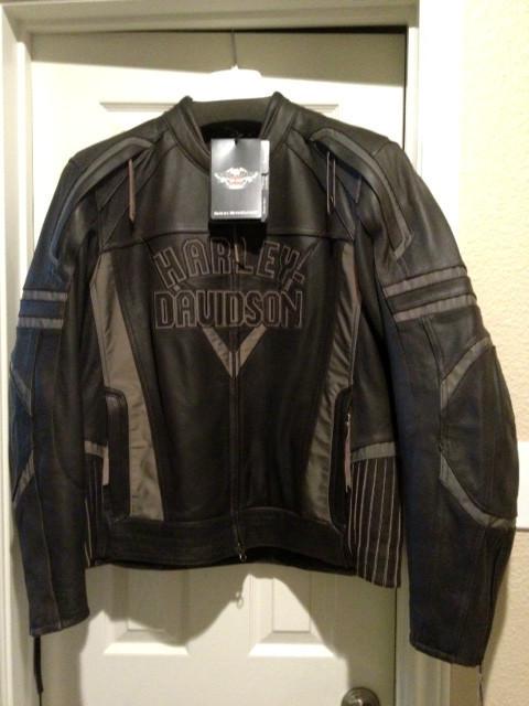 Nwt harley davidson mens android 360 leather jacket (xl) w/ tags