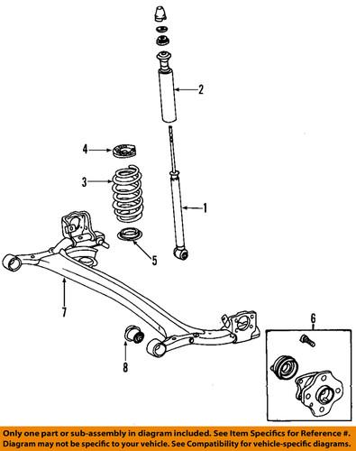 Toyota oem 4823152060 suspension coil spring/coil spring