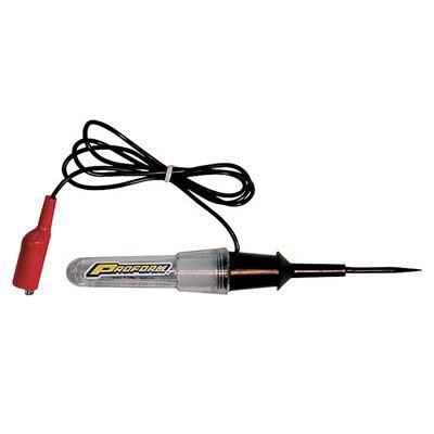 Proform circuit tester test light/circuit tester probestyle w/ bulb 6 or 12 volt