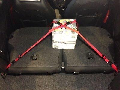 Fiat 500 / abarth rear cargo straps or spare tire hold down 2012 2013