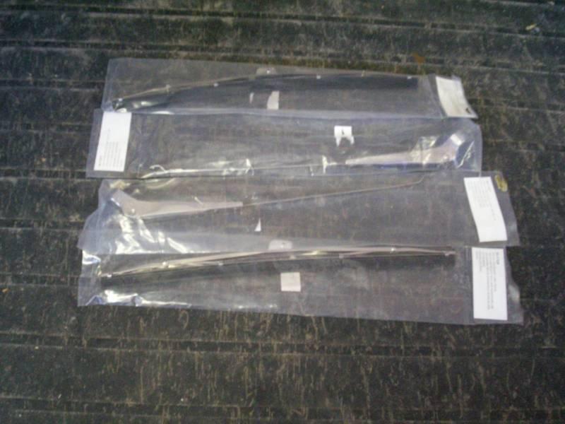 New 1949-1954 chevy full size car windshield wiper arms and blades