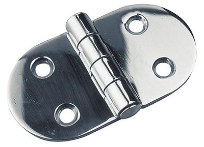 Sea-dog corp 2017001 side hinge round ss  1pr/cd