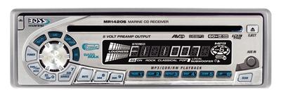 Boss audio mr1420w marine cd receiver ch