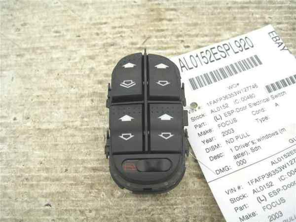 00-07 ford focus driver master power window switch oem