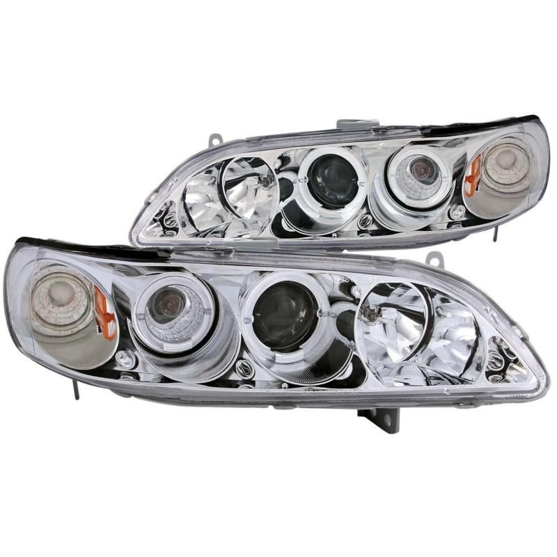 Anzo usa 121054 g2 headlight assembly; projector w/halo 98-02 accord