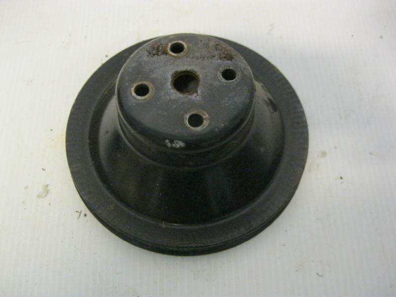 Omc chevy chevrolet small big 454 block 350 305 5.7 5.0 water pump pully 7 " o.d