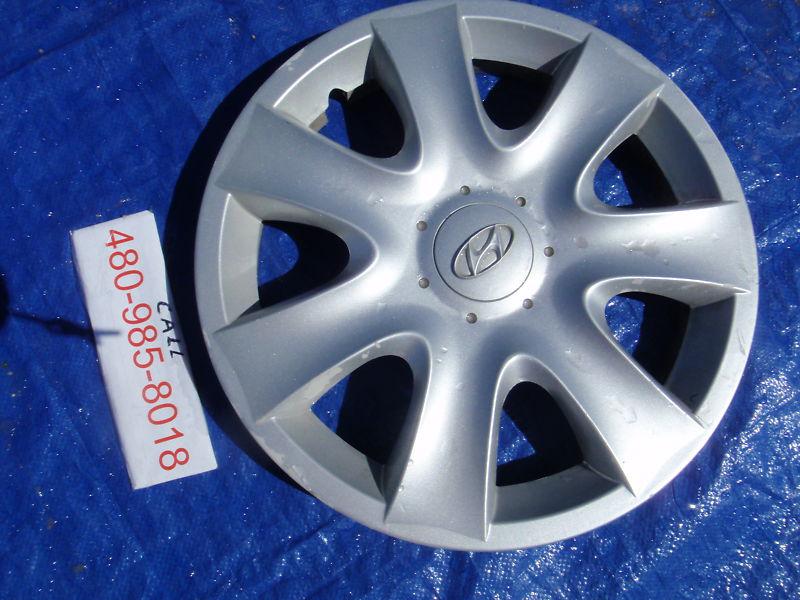 Hyundai sonata 02 03 04 05 hubcap wheel cover 529603d500 rim center cap 15" oem
