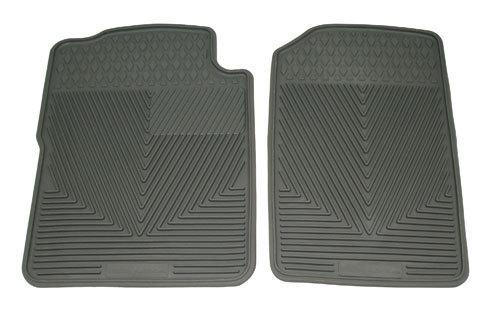 Chevrolet floor mats - gray front mats - all weather mat - fits: chevy c/k & z71