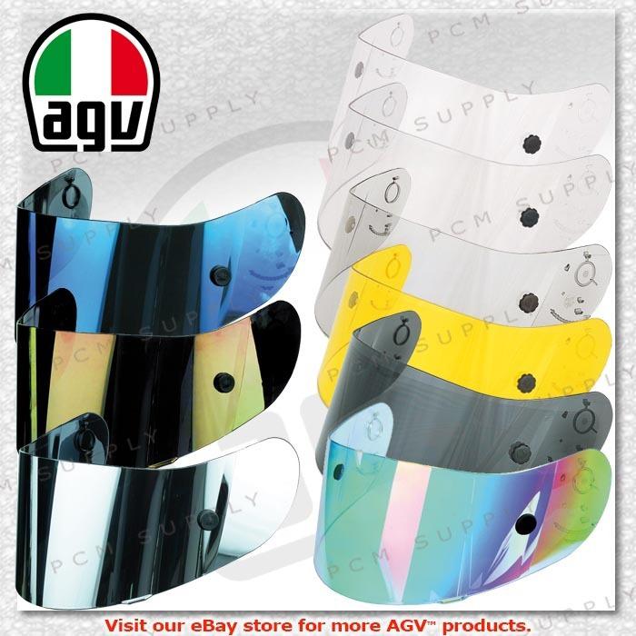 Agv scratch resistant shield for gp-tech/t-2 helmet all colors and styles