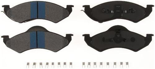 Bendix mkd746 brake pad or shoe, front-semi-metallic brake pad