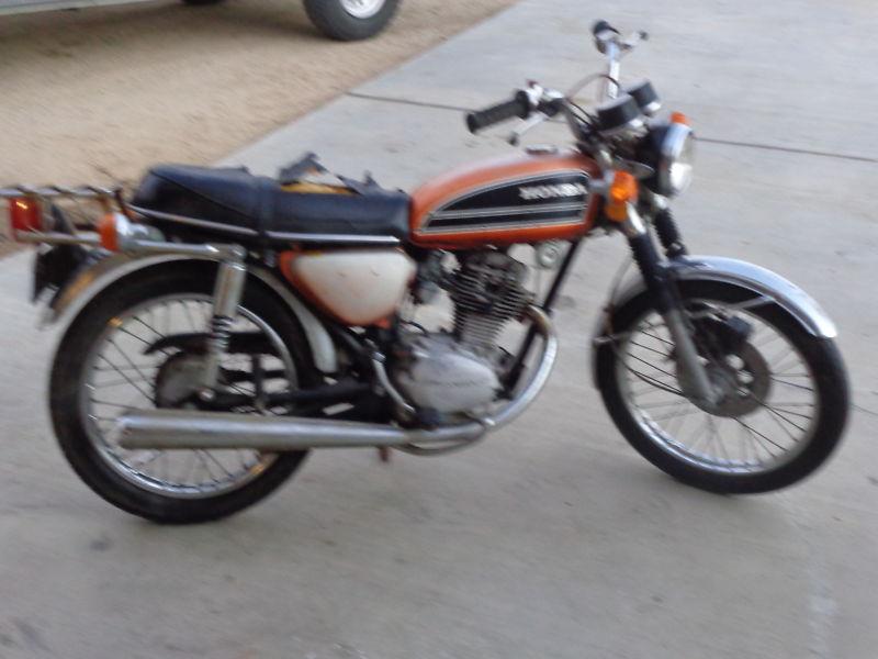 1974 honda cb-125s,low miles,starts 1st. kick!,$799.99,i will ship or part out!!