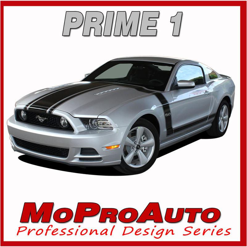 Prime 1 boss 302 style hockey decals 3m vinyl graphics 2014 pro ford mustang s40