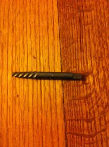 Snap-on extractor, screw, spiral flute, 7/32" - 9/32"