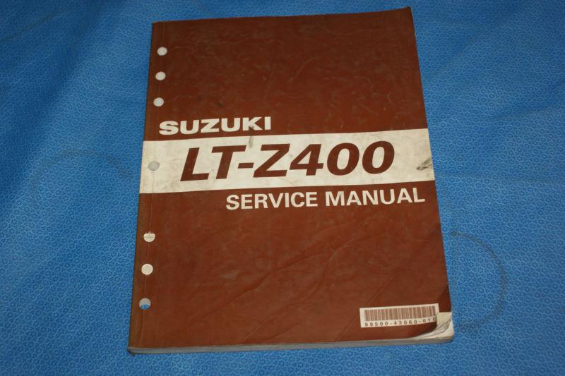 2003 suzuki lt-450z service manual 99500-42101-01e 