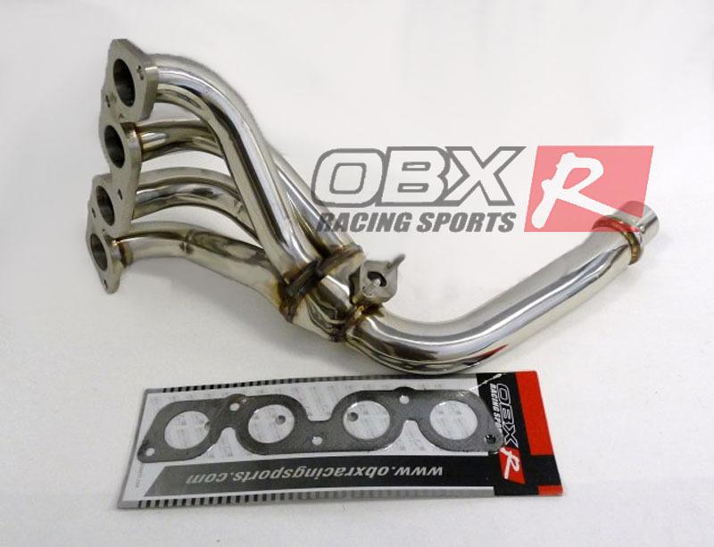 Obx exhaust header manifold 98-01 toyota corolla 1.8l 1zz-fe ve ce le