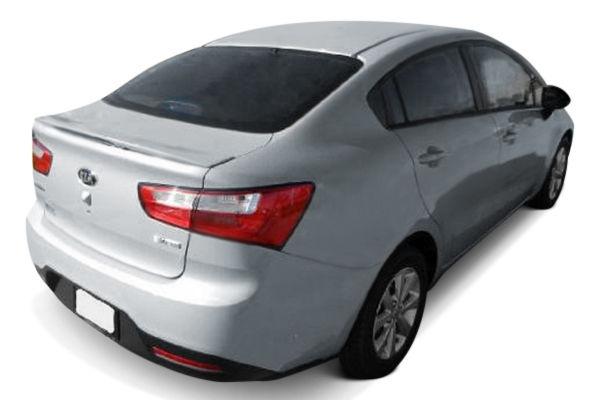 New 2013 fits kia rio factory style spoilers spoiler & wings, abs plastic