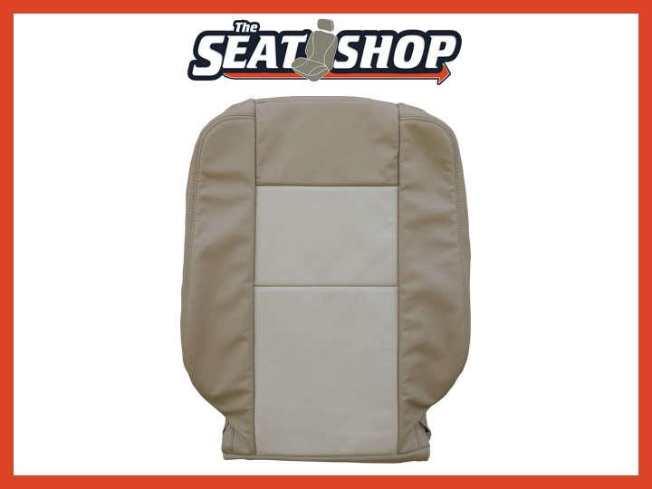 06 07 08 ford explorer eddie bauer two tone tan leather seat cover lh top
