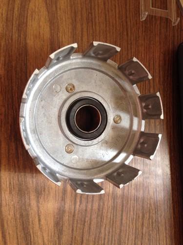 1974 yamaha yz125a clutch basket(primary driven gear comp.) oem/nos 