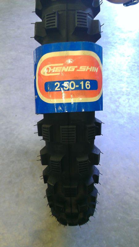 Cheng shin 2.50-16 c755 offroad tire 4ply tube type new