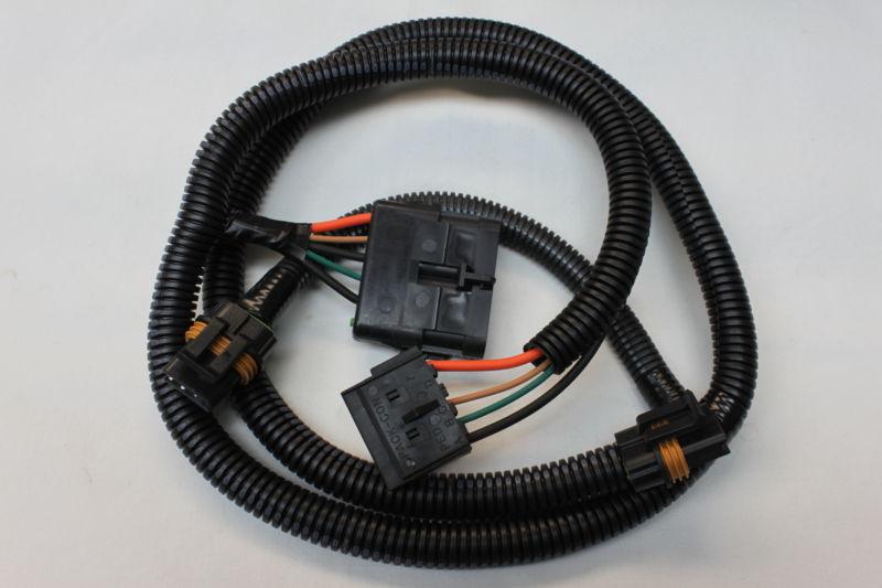 1987 camaro dual cooling fan wiring harness new