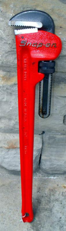 Snap-on pw36c 36" pipe wrench-heavy duty & super clean!