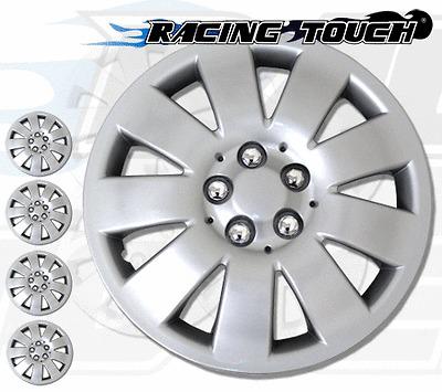 4pcs set 16" inches metallic silver hubcaps wheel cover rim skin hub cap #721