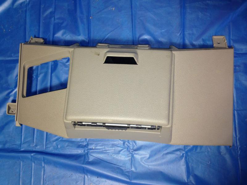08 09 2010 ford f250 f350 lower cup holder and trim bezel medium stone