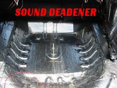 Sound deadener mat automotive deaden deadening 50mil 25sqft free dynamat sample