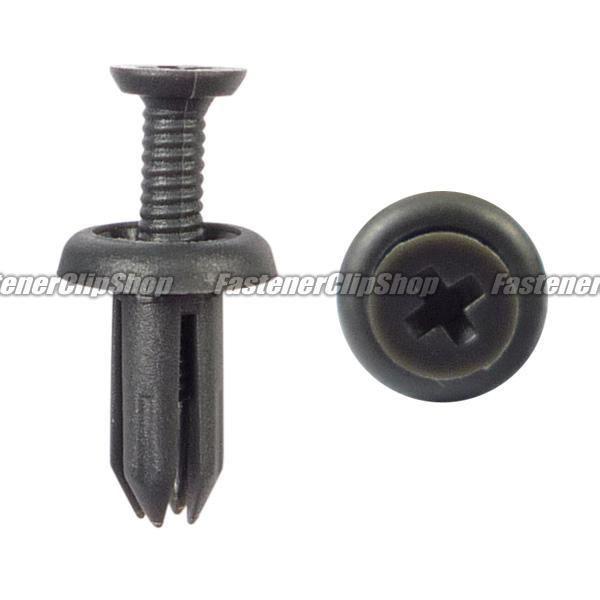 20 toyota scion front bumper fascia clip push type retainer nylon 90467-05090-b1