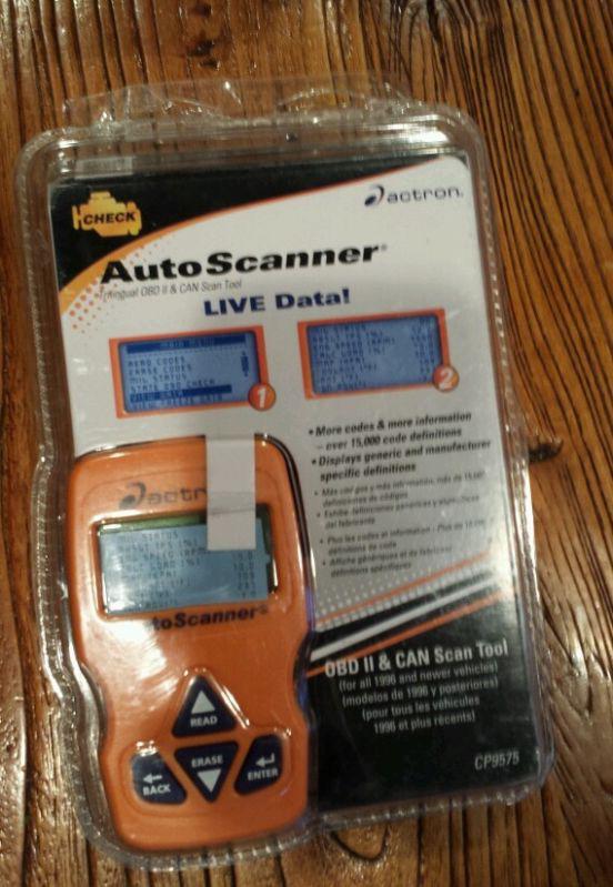 Actron autoscanner obd ii & can scan tool - cp9575