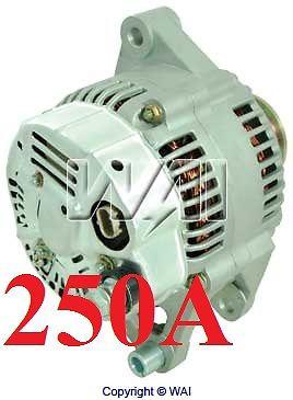 High output alternator 2003-2002 2001 dodge dakota 3.9l, 5.9l  2001-2003 250amp
