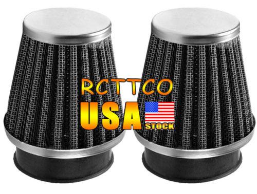 2pcs 42mm intakefilter fit motorbike replacement parts motorcycle intake cleaner