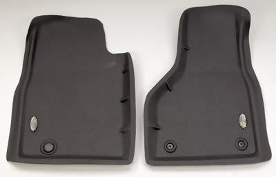 Nifty catch-all xtreme floor liners mats 401901 front black colorado