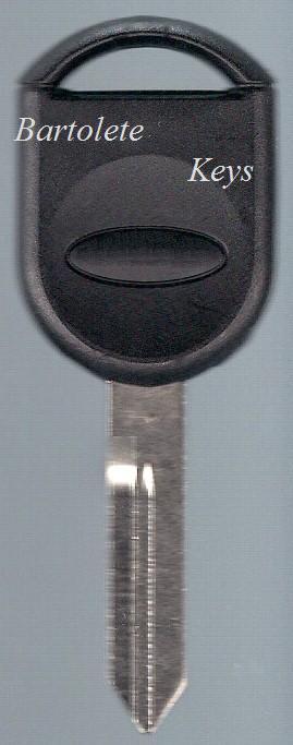 Transponder key blank for 2005 2006 2007 2008 2009 2010 mercury mariner