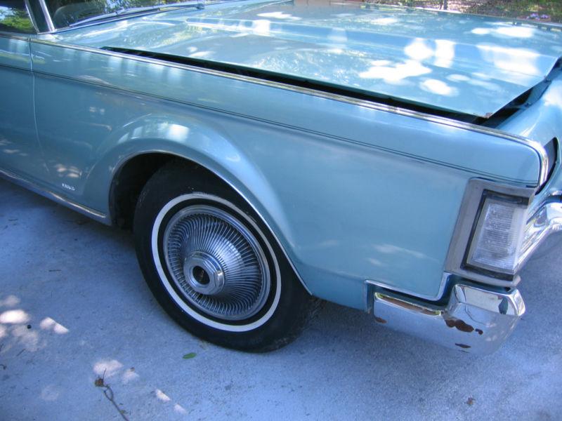 1969 lincoln mark iii right front fender  